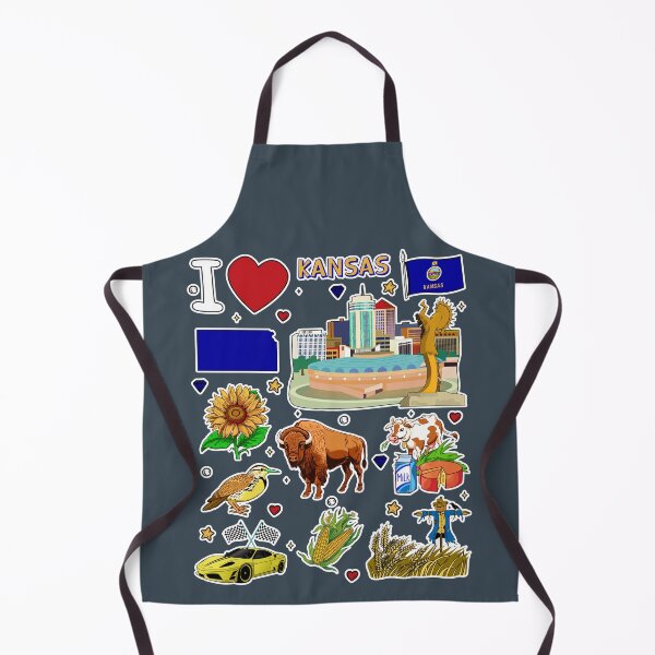 Item preview, Kansas Pride, Ultimate State Symbols & Icons Sticker Pack designed and sold by mashmosh.