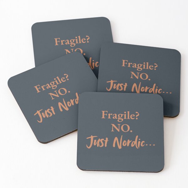 Item preview, Fragile? NO. Just Nordic... – Scandinavian Strength & Attitude designed and sold by ScanMood.