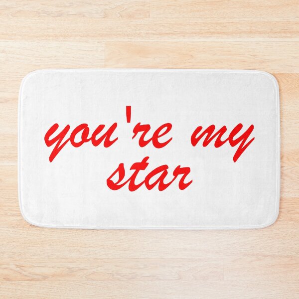 Item preview, You're My Star in Red Script Typography designed and sold by WD-Artist.