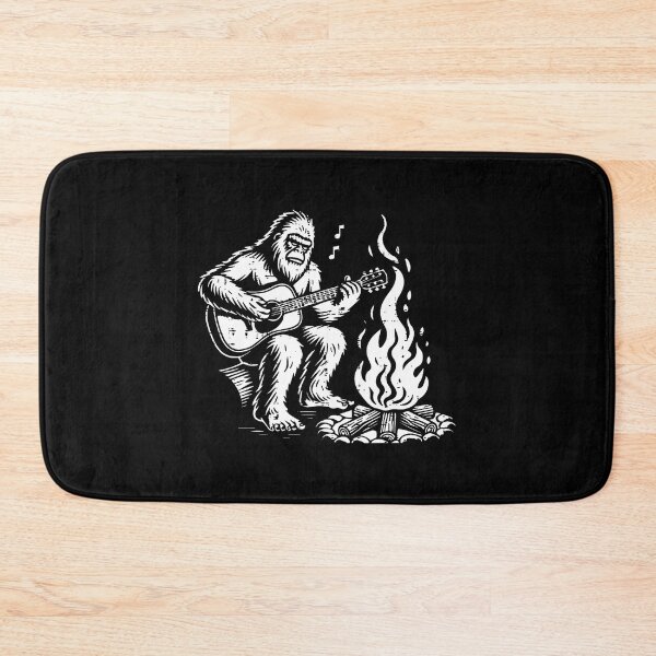Item preview, Bigfoot Sasquatch Guitar Campfire Camping designed and sold by oglesum.