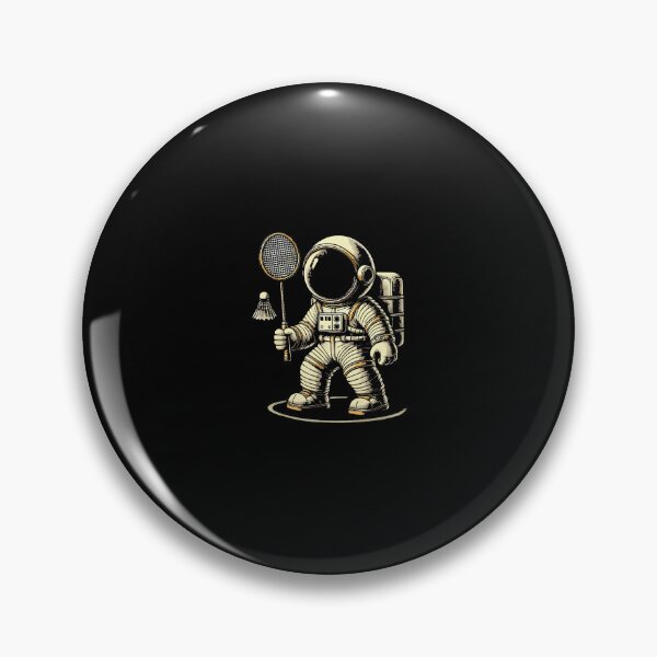 Item preview, Astronaut Badminton Player Shuttlecock designed and sold by oglesum.