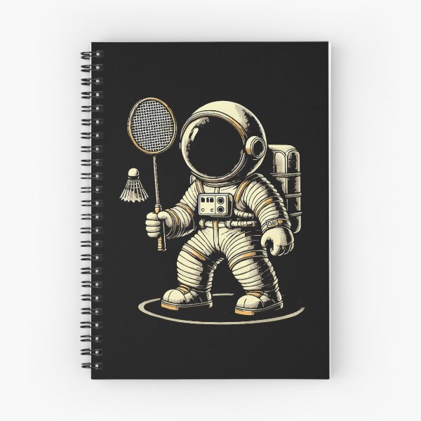 Item preview, Astronaut Badminton Player Shuttlecock designed and sold by oglesum.
