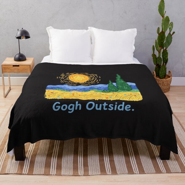Item preview, Gogh Outside Funny Art Parody Nature Lover Inspirational Design designed and sold by kiralynstration.
