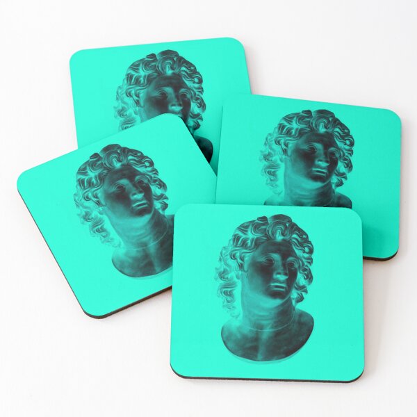 Item preview, Vaporwave Statue: Teal Aesthetic designed and sold by zerocult.