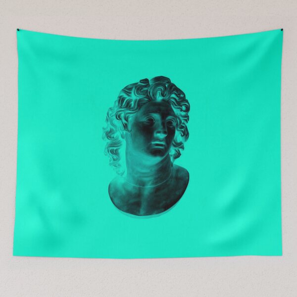 Item preview, Vaporwave Statue: Teal Aesthetic designed and sold by zerocult.