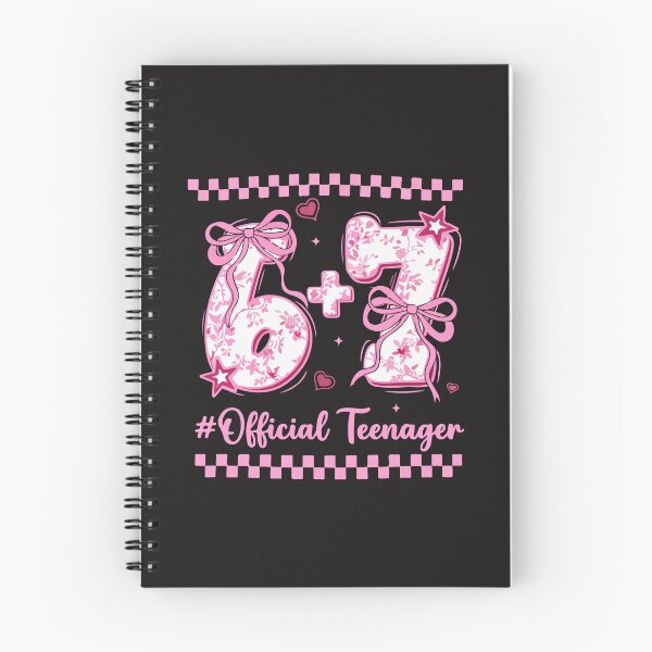 Item preview, 13th Birthday Official Teenager Cute Pink Six Seven Design designed and sold by kiralynstration.