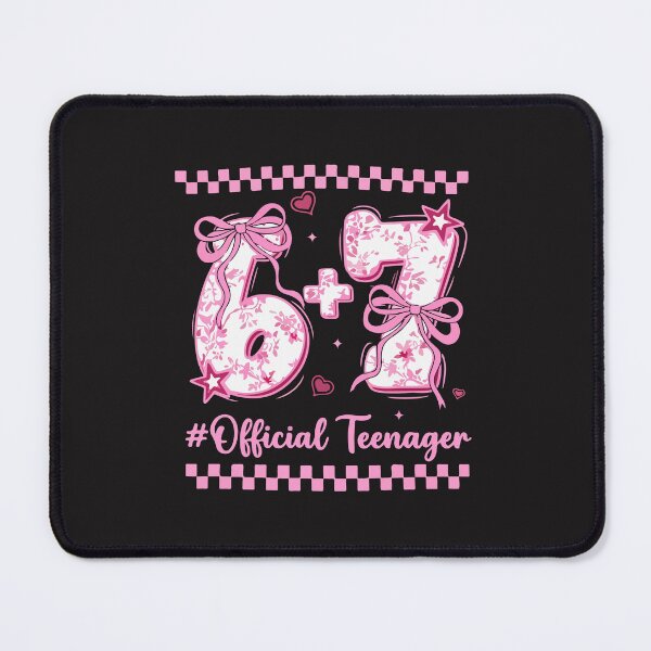 Item preview, 13th Birthday Official Teenager Cute Pink Six Seven Design designed and sold by kiralynstration.