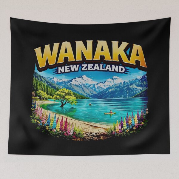 Item preview, Wanaka, New Zealand - Lake Wanaka designed and sold by Myra365Art.