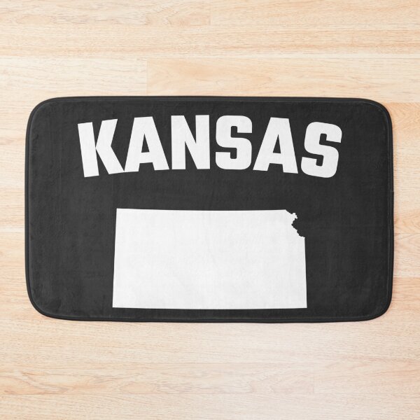 Item preview, Kansas Home State | Bold White Silhouette Design designed and sold by mashmosh.