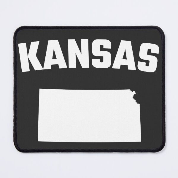 Item preview, Kansas Home State | Bold White Silhouette Design designed and sold by mashmosh.