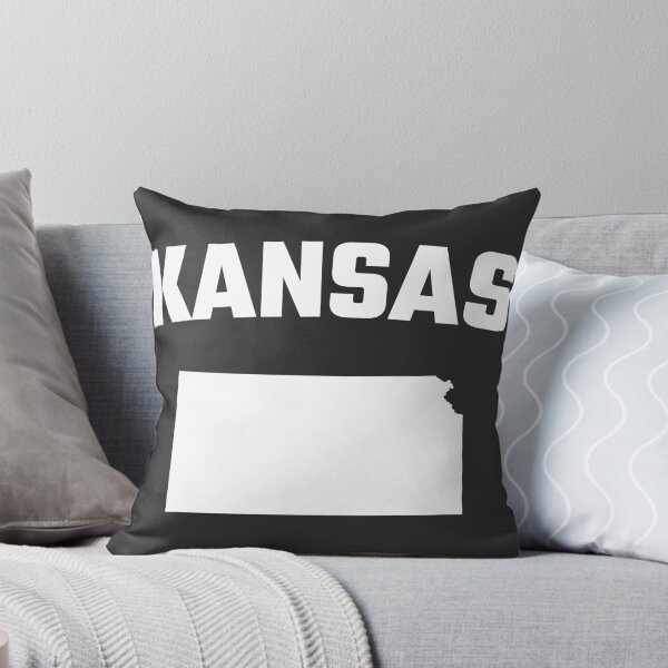Item preview, Kansas Home State | Bold White Silhouette Design designed and sold by mashmosh.