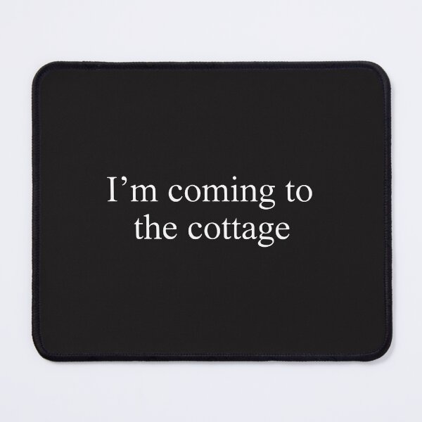 Item preview, I’m Coming to the Cottage Funny Vacation Quote Design designed and sold by kiralynstration.