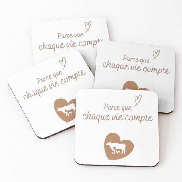 Item preview, Minimalist Farm Animal Heart Illustration - Cow Goat Chicken - Ethical Vegan Art designed and sold by Magounette.