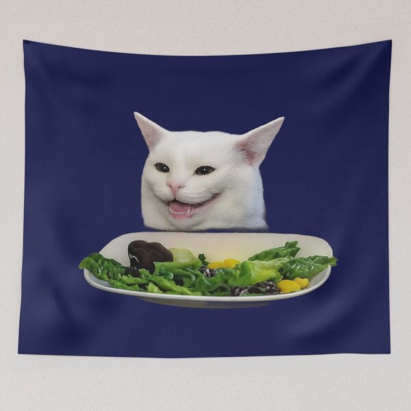 Item preview, Woman Yelling at Cat Meme designed and sold by The Art by Rossouw.