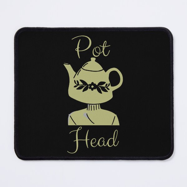 Item preview, Pot Head - Elegant Teapot Floral Pun designed and sold by IdiomsIcons.