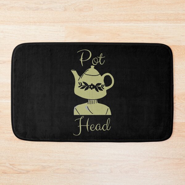 Item preview, Pot Head - Elegant Teapot Floral Pun designed and sold by IdiomsIcons.