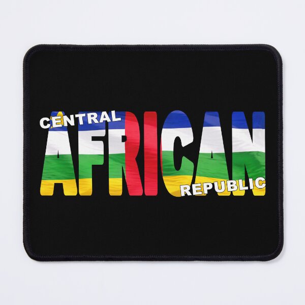 Item preview, CENTRAL AFRICAN REPUBLIC - Cut to Letters Souvenir Sticker Shirt designed and sold by Adam Gormley.
