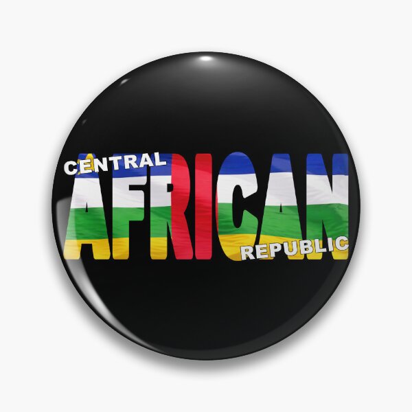 Item preview, CENTRAL AFRICAN REPUBLIC - Cut to Letters Souvenir Sticker Shirt designed and sold by Adam Gormley.
