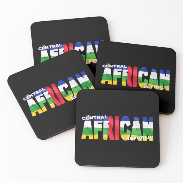 Item preview, CENTRAL AFRICAN REPUBLIC - Cut to Letters Souvenir Sticker Shirt designed and sold by Adam Gormley.
