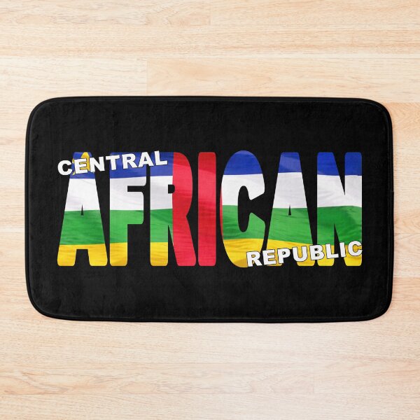 Item preview, CENTRAL AFRICAN REPUBLIC - Cut to Letters Souvenir Sticker Shirt designed and sold by Adam Gormley.