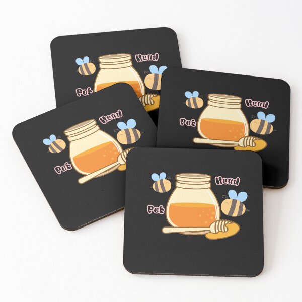 Item preview, Pot Head - Sweet Honey Pot and Bumble Bees Pun designed and sold by IdiomsIcons.