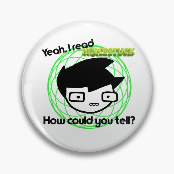 Item preview, Yeah, I Read Homestuck John Sticker designed and sold by BlueSellsLmao.