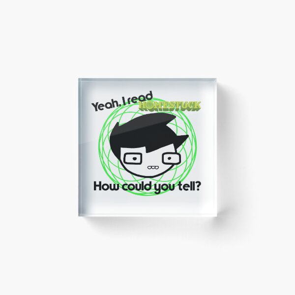 Item preview, Yeah, I Read Homestuck John Sticker designed and sold by BlueSellsLmao.
