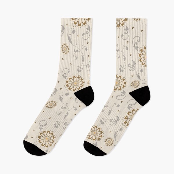 Item preview, Beige Floral Pattern designed and sold by DreamDestiny.