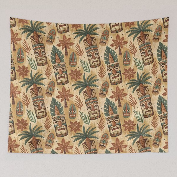 Item preview, Tribal Tiki And Forest  designed and sold by justrachna.