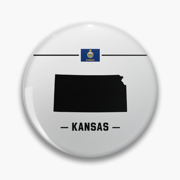 Item preview, Kansas State Silhouette - Vintage Pride Map Design designed and sold by mashmosh.