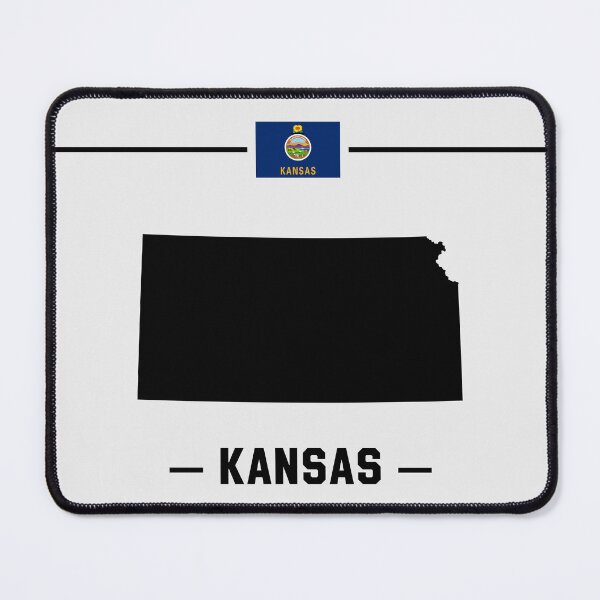 Item preview, Kansas State Silhouette - Vintage Pride Map Design designed and sold by mashmosh.