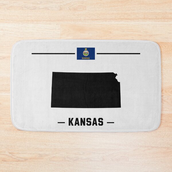 Item preview, Kansas State Silhouette - Vintage Pride Map Design designed and sold by mashmosh.