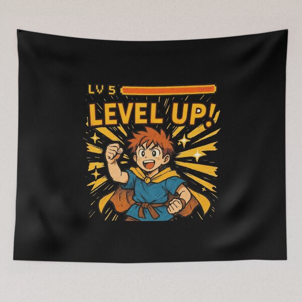 Item preview, level up! designed and sold by Ranpict.