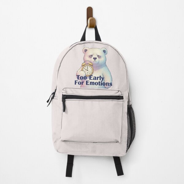 Item preview, Pastel Bear | Too Early For Emotions Funny Meme Art designed and sold by Moon's Arts.