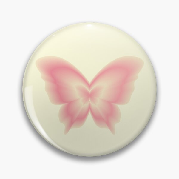 Artikelvorschau, Y2K Pink Butterfly – Soft Glow Fairycore Ästhetik entworfen und verkauft von EJRdesign.
