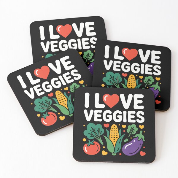 Item preview, I Love Veggies Cute Vegetable designed and sold by LunaDangelo.
