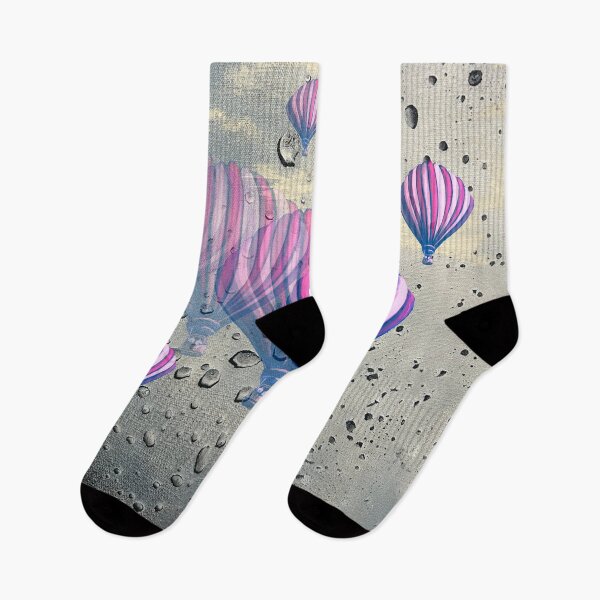 Item preview, Air Balloons in Rain designed and sold by SandyZatta.