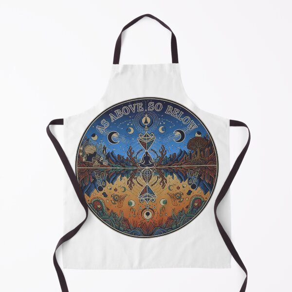 Item preview, as above so below designed and sold by Mystic & Celestial Art.