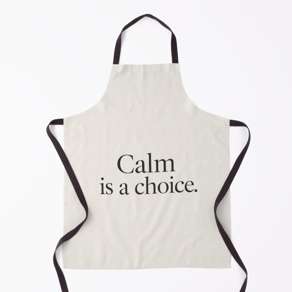 Item preview, Calm Is a Choice – Minimal Mindful Quote designed and sold by Irene Catchmind.