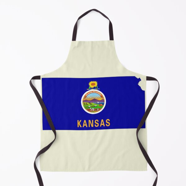 Item preview, Kansas State Map Flag - Proud Kansan Heritage Design designed and sold by mashmosh.