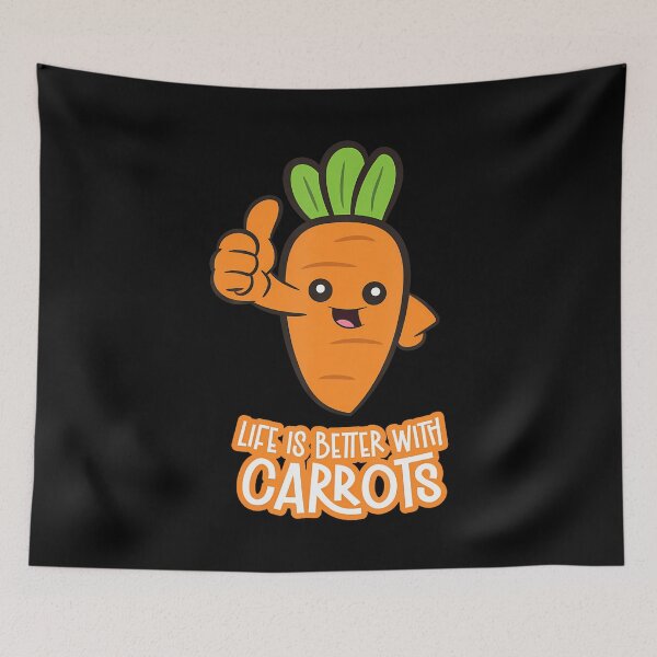 Item preview, Life Is Better With Carrots designed and sold by LunaDangelo.