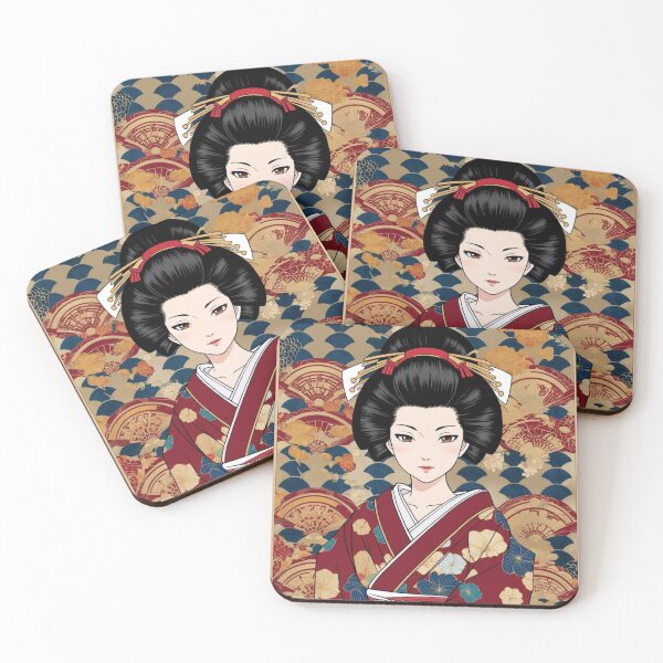 Item preview, Elegant Geisha AI Anime  designed and sold by Chippychips1.