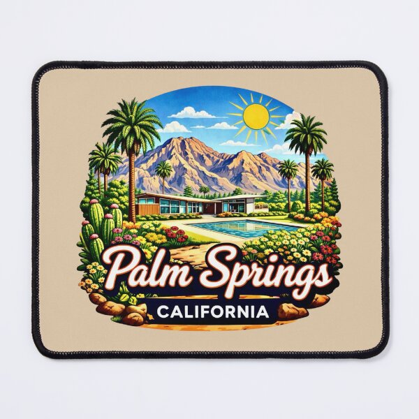 Item preview, Palm Springs, California designed and sold by Myra365Art.