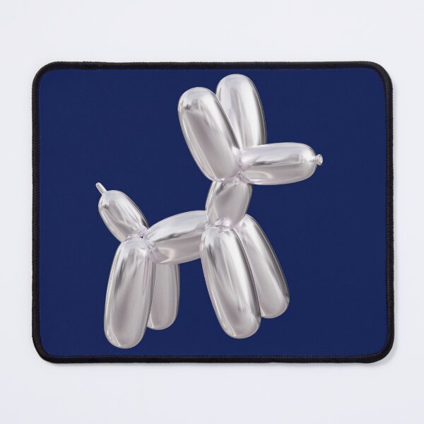 Item preview, Y2K Chrome Balloon Dog – Retro Pop Art Aesthetic designed and sold by EJRdesign.