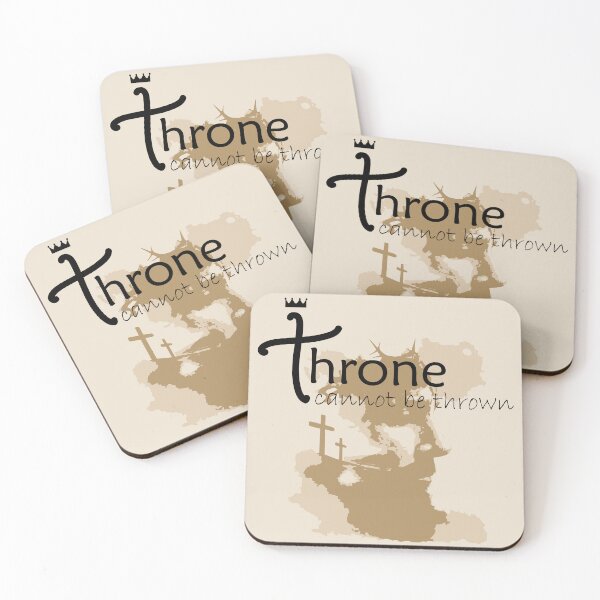 Item preview, Throne Cannot Be Thrown Jesus is King designed and sold by OG1design.