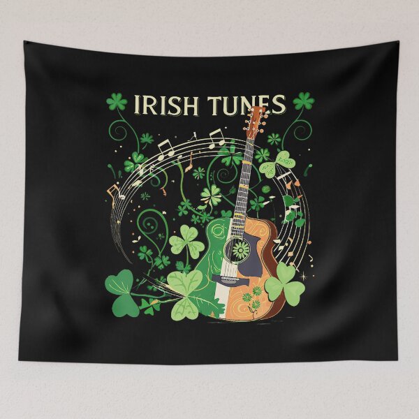Item preview, St Paddys Day Irish Pub Music Lover - Irish Guitar Tunes designed and sold by LunaDangelo.