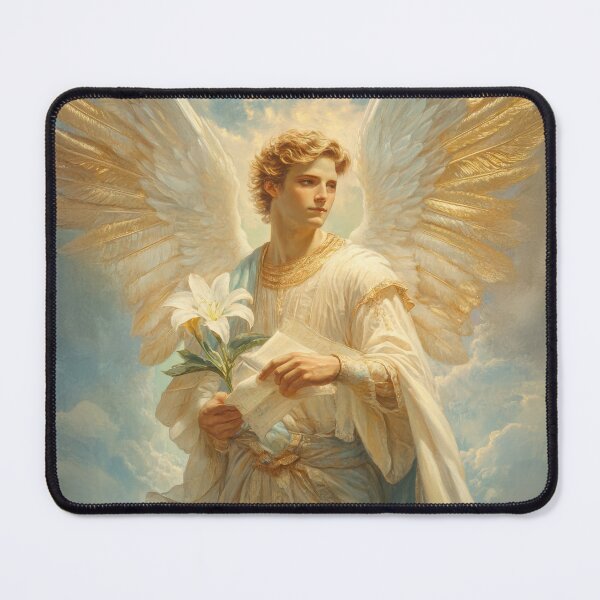 Item preview, Saint Gabriel the Archangel designed and sold by SanctifiedSouls.