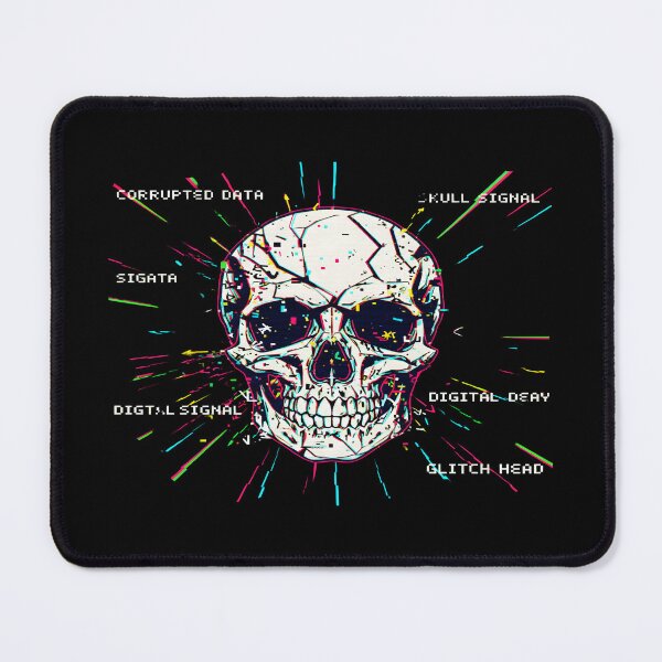 Item preview, Glitch Skull: Digital Decay designed and sold by Dakson Design - Fantasy Art.