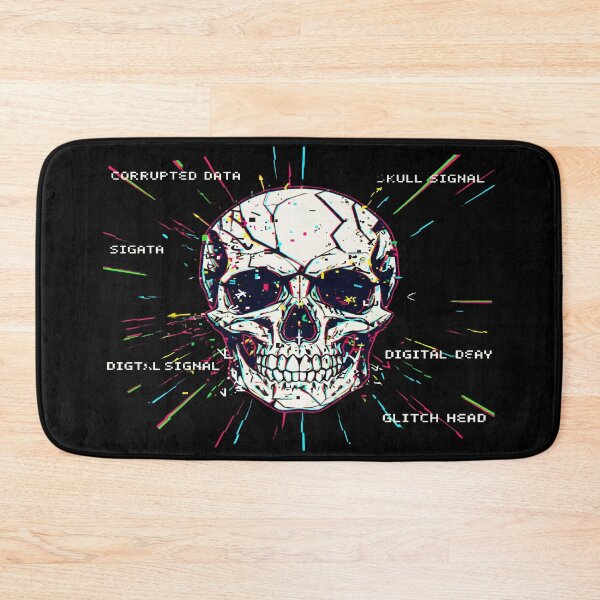 Artikelvorschau, Glitch Skull: Digital Decay entworfen und verkauft von Dakson Design - Fantasy Art.