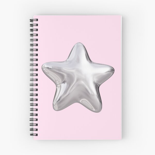 Item preview, Y2K Chrome Star – Retro Futuristic Pop Art Aesthetic designed and sold by EJRdesign.